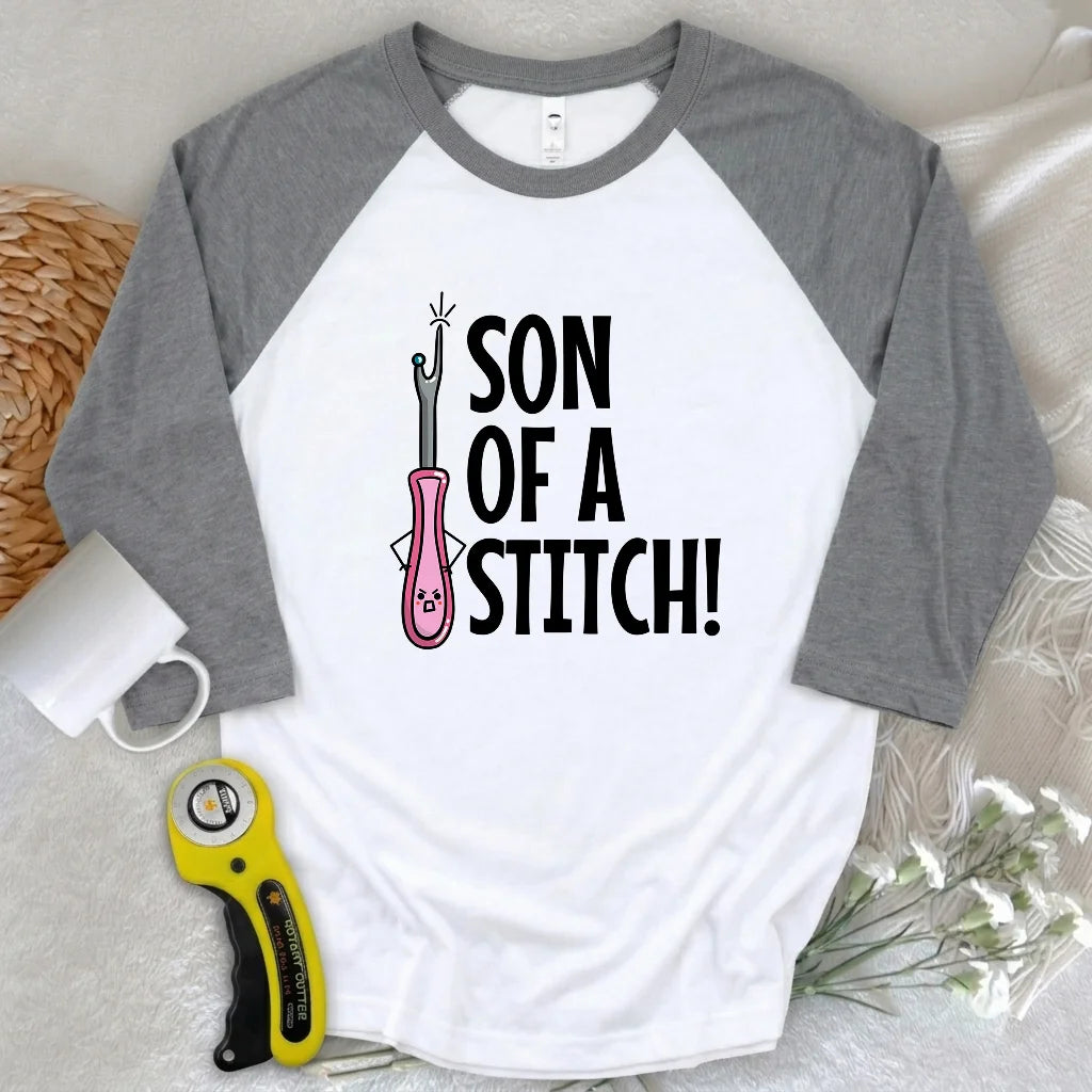 Son Of A Stitch 3/4 Sleeve T-shirt