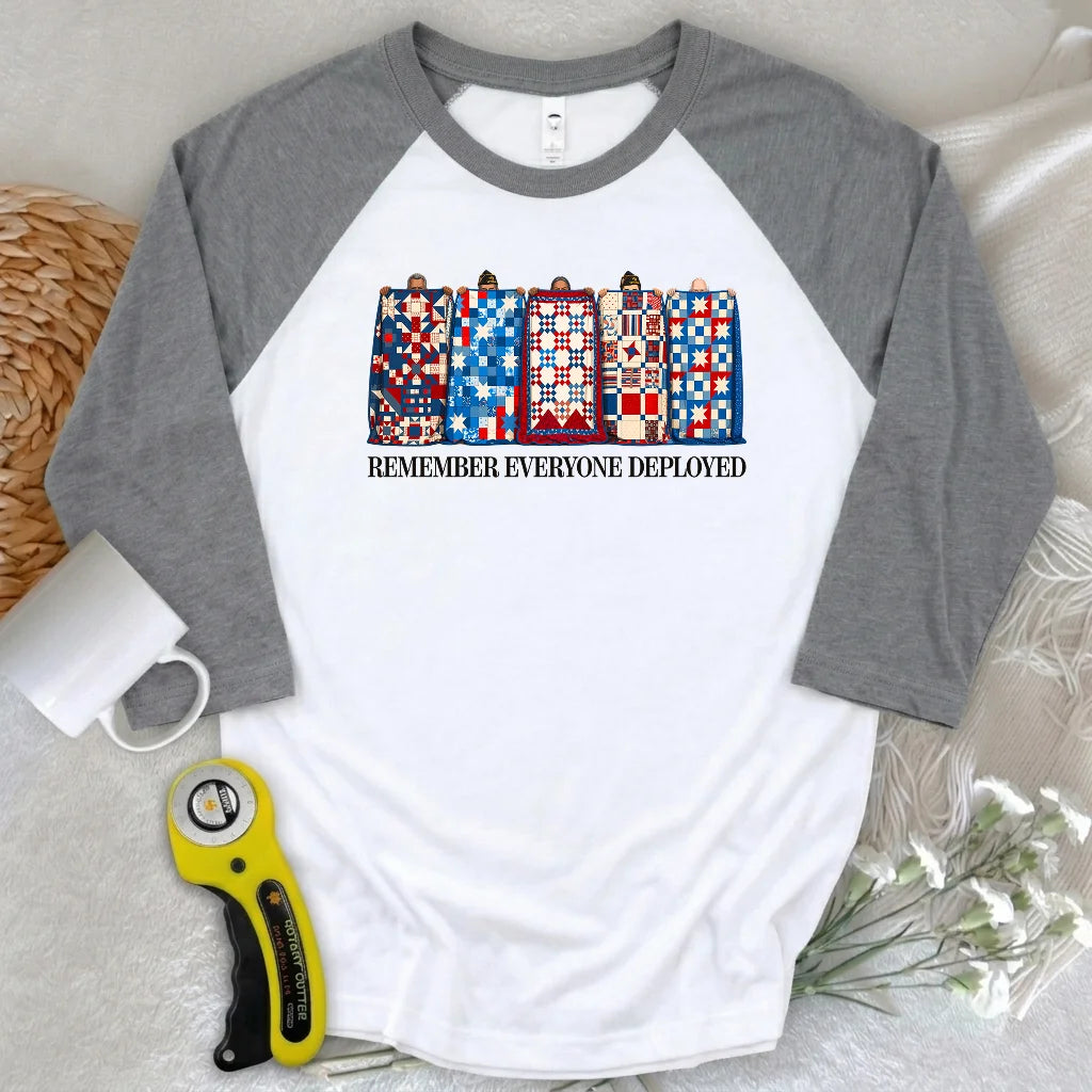 US Veteran 3/4 Sleeve T-shirt