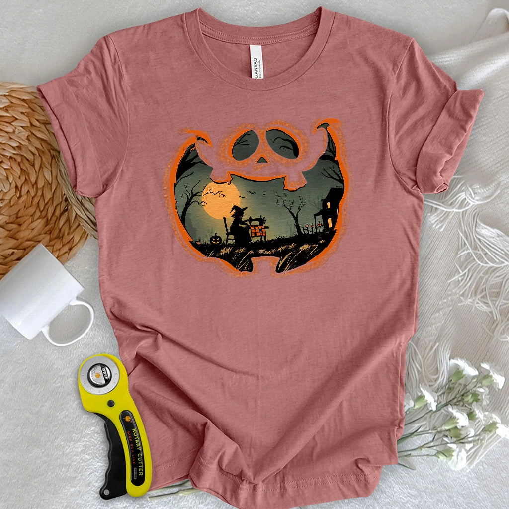 Sew Spooky Witch T-shirt