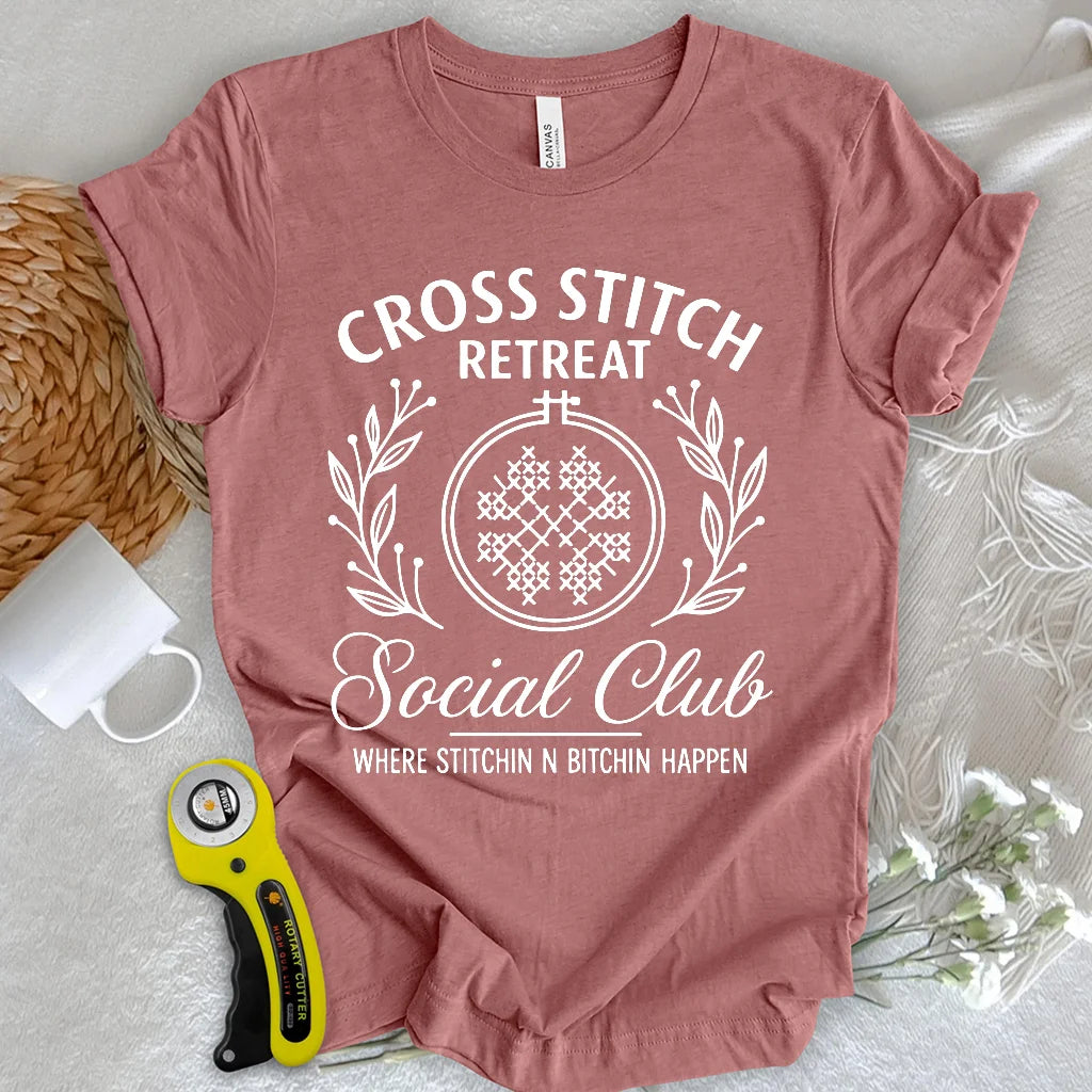 Cross Stitch Retreat T-shirt