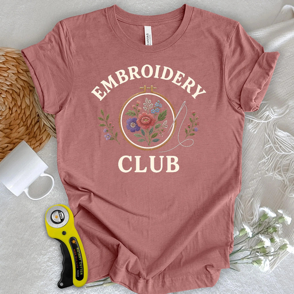 Embroidery Club T-shirt