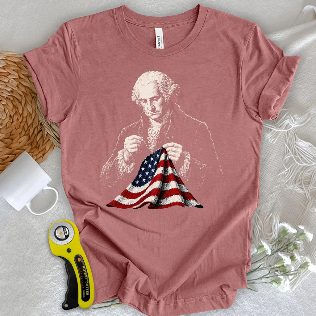 George Stitching America T-shirt