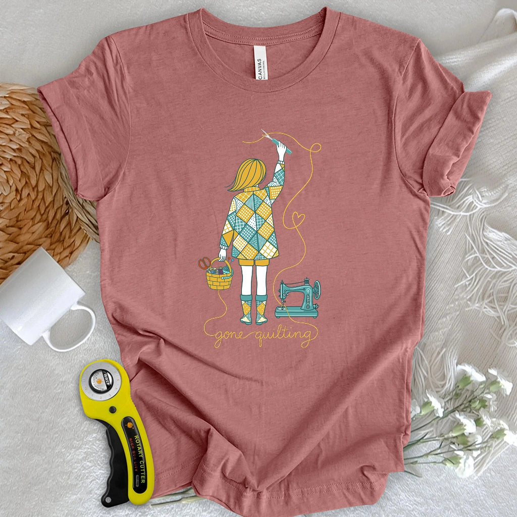 Gone quilting T-shirt