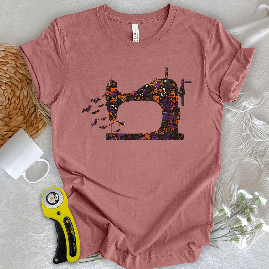 Halloween sewing machine T-shirt