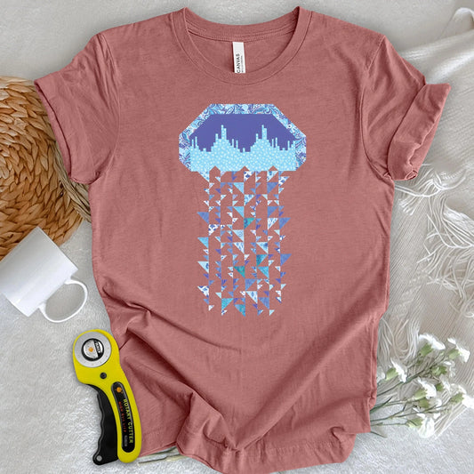 Jellyfish Patchwork T-shirt
