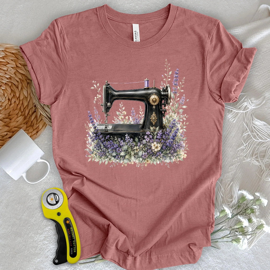 Lavender Sewing Machine T-shirt