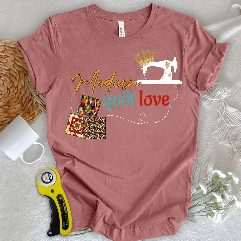 Modern Quilt Love T-Shirt