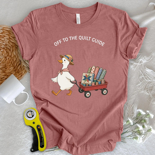 Off To The Quilt Guild T-shirt