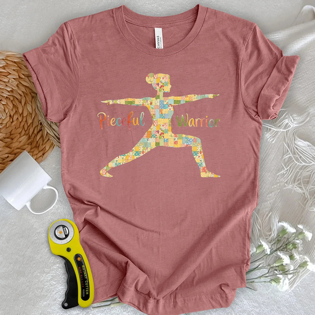 Patchwork Yoga Quilter T-shirt