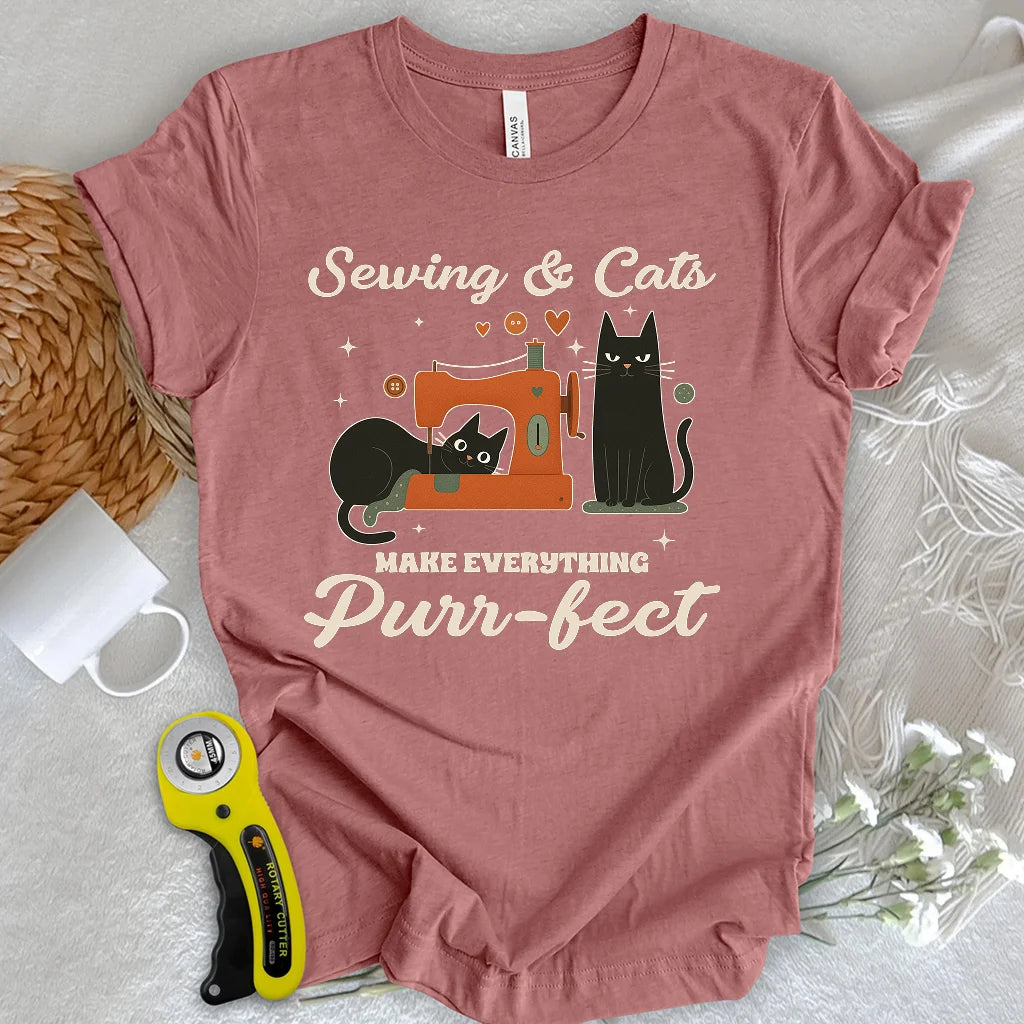 Purr-fect Sewing T-shirt