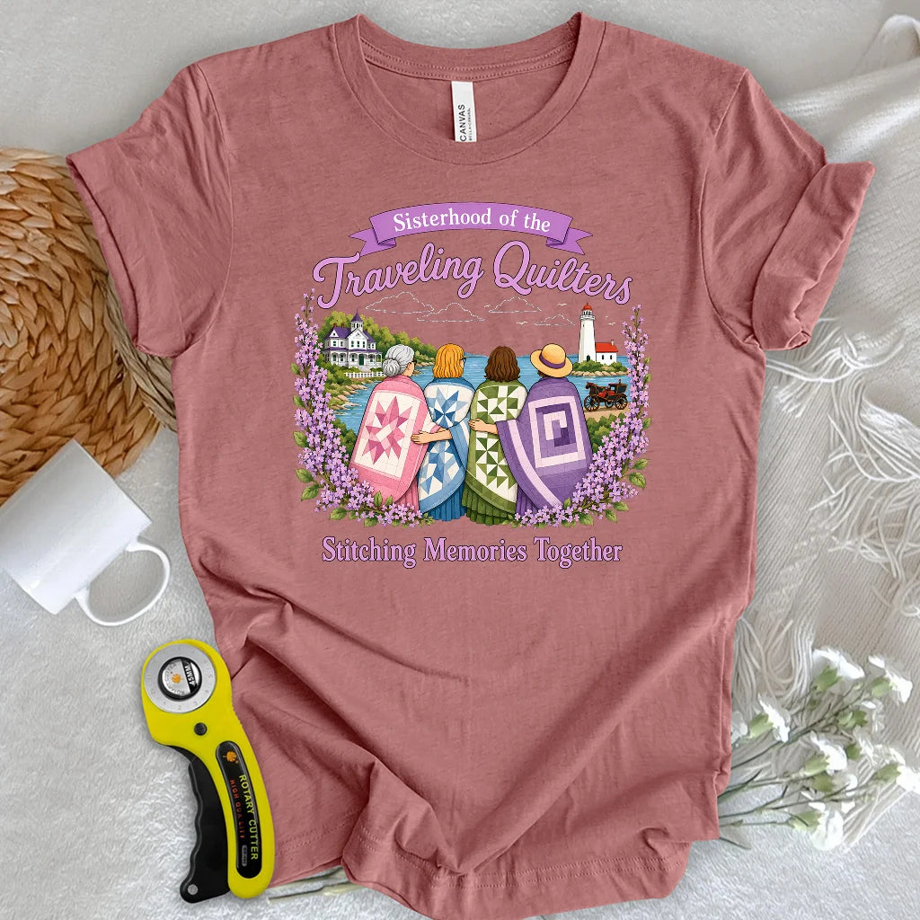 Quilting Sisters on the Go T-shirt