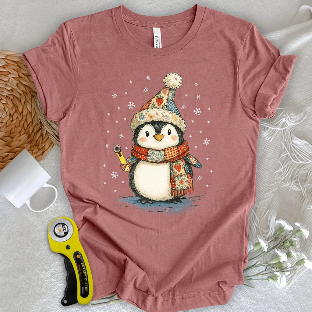 Quilty Little Penguin T-shirt