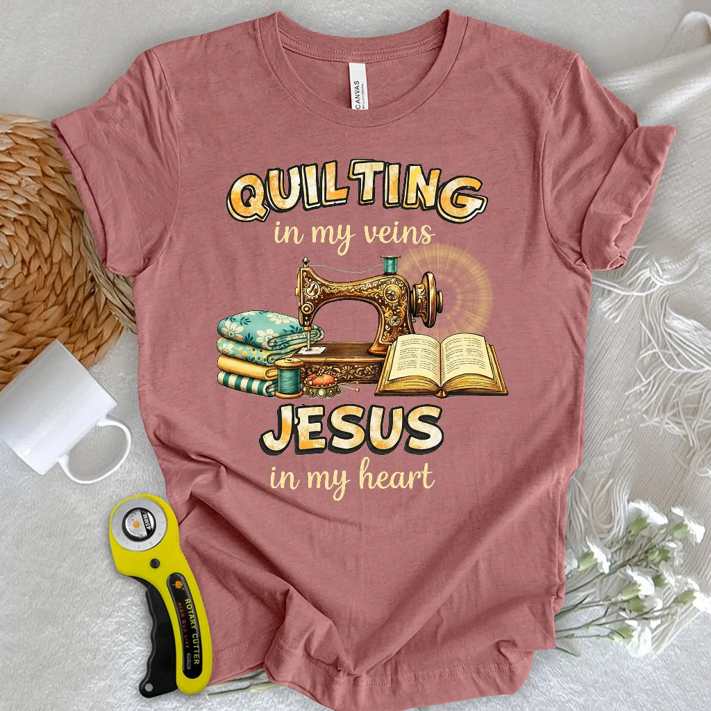 Sewn With Jesus T-Shirt