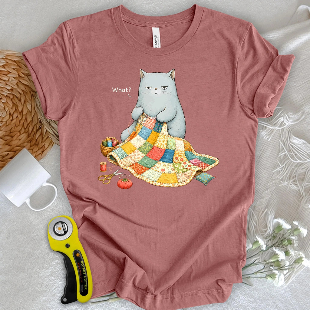 Stitched With Love And Cussing T-shirt