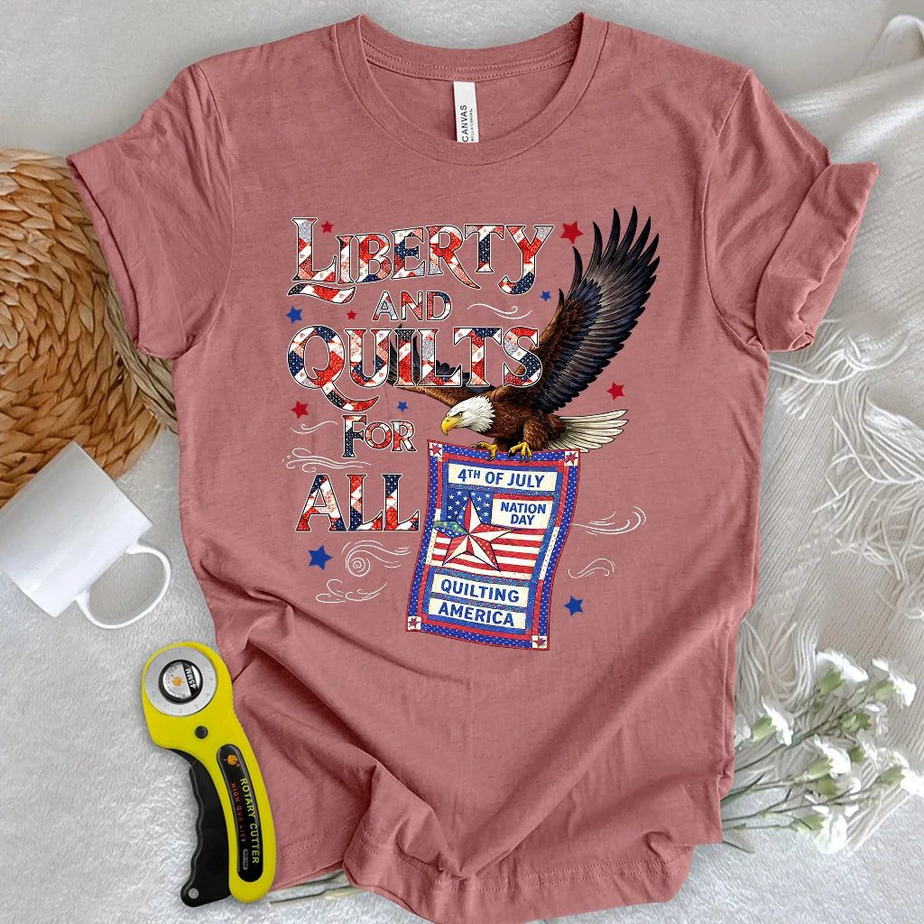 Stitched in Liberty – America 250 T-Shirt