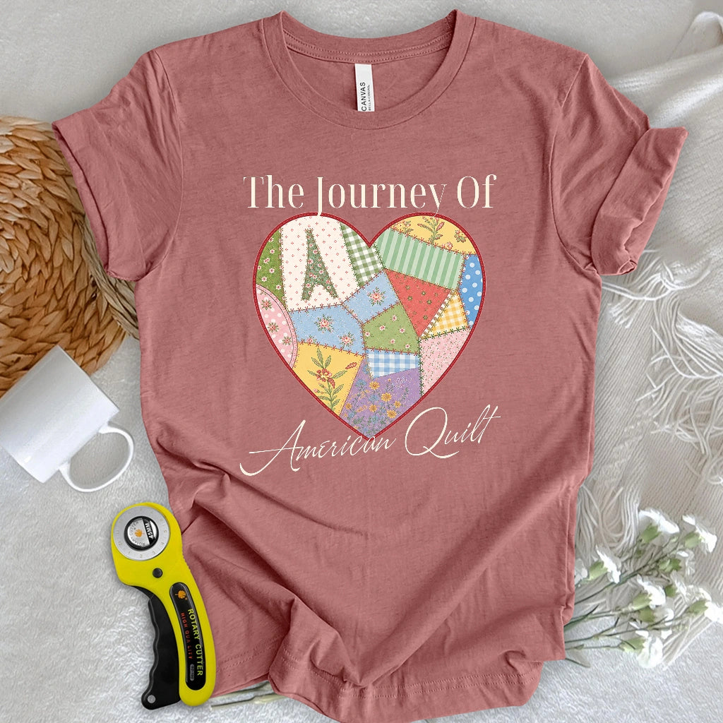 The Journey of American Quilt T-shirt