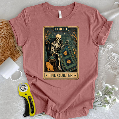 The Quilter Skeleton Card T-shirt
