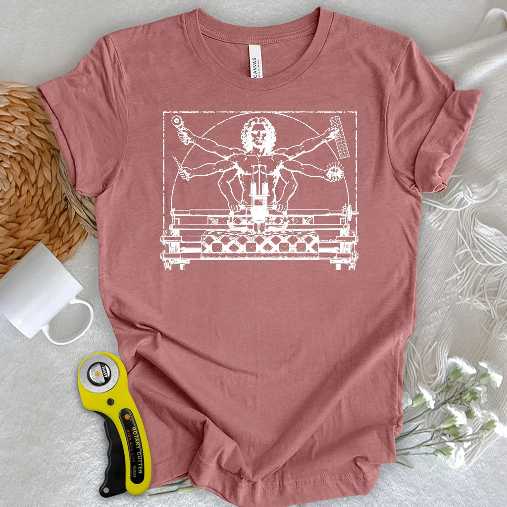 Vitruvian Longarmer T-shirt
