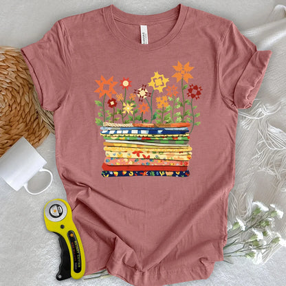 Where Quilts Bloom T-Shirt