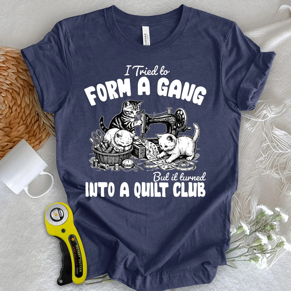 A Quilt Club T-shirt
