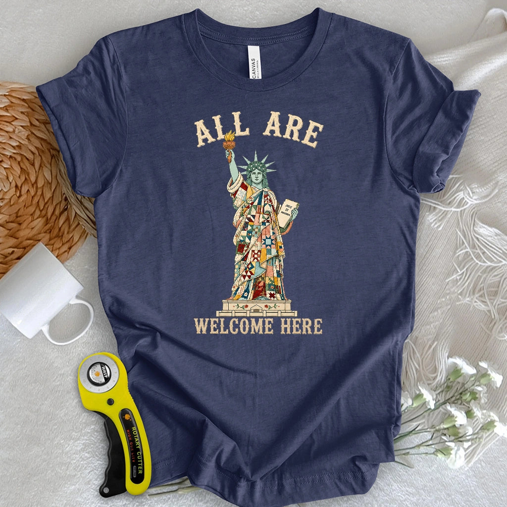 All Are Welcome Here T-shirt