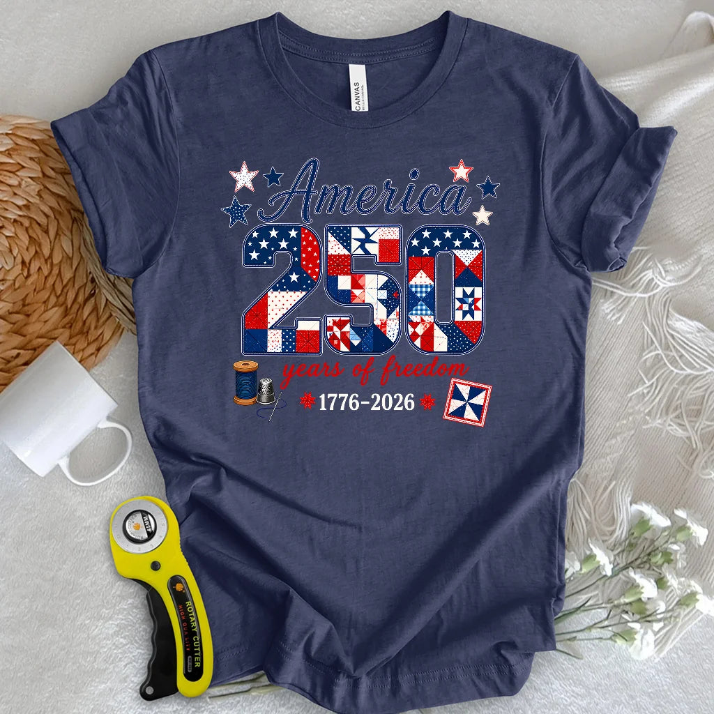 America 250: Pieced With Pride T-shirt