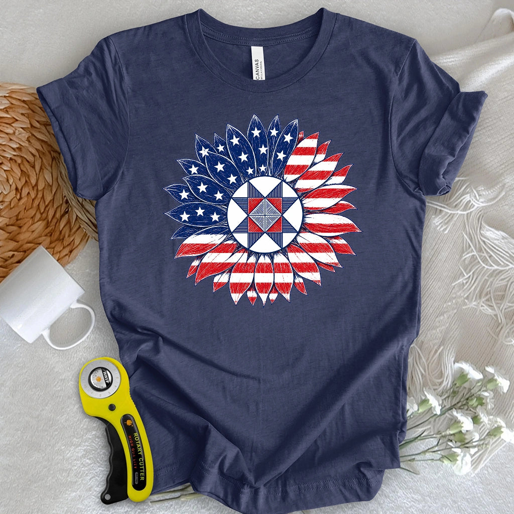 American Pride Sunflower T-shirt