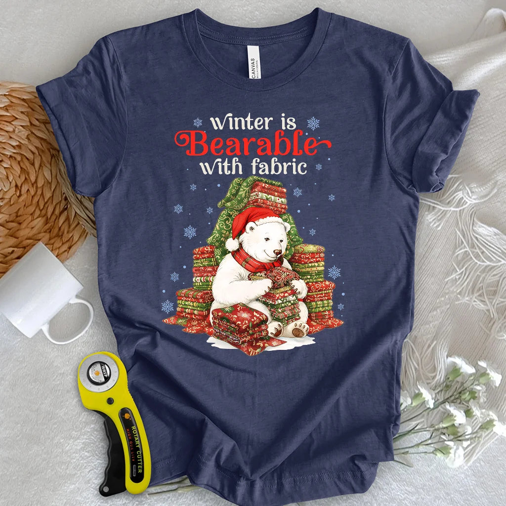 Tragbar mit Stoff-T-Shirt