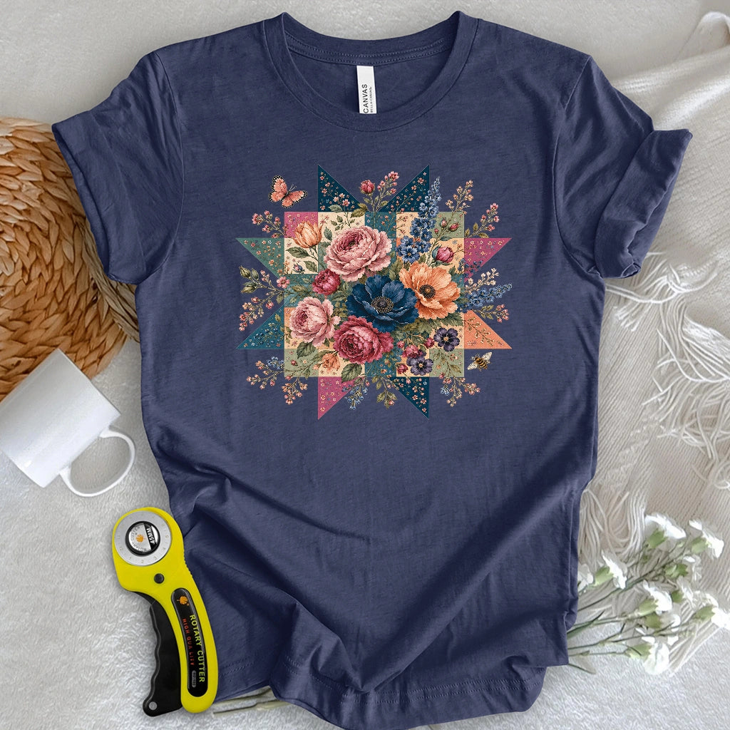 Blooming Patchwork Star T-shirt