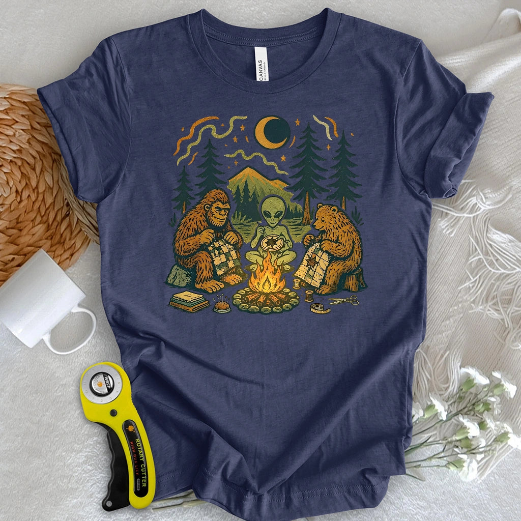 Campfire Crafting Friends T-shirt