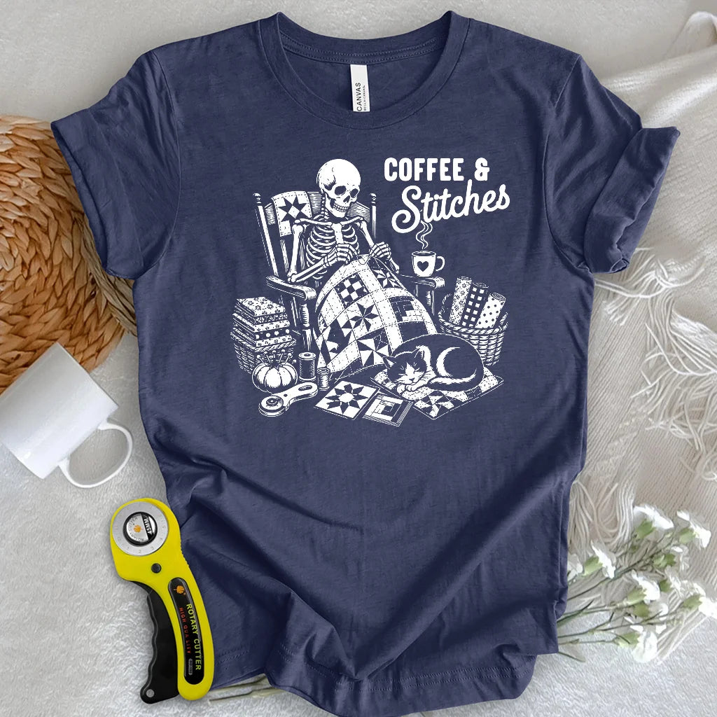 Coffee & Stitches T-shirt