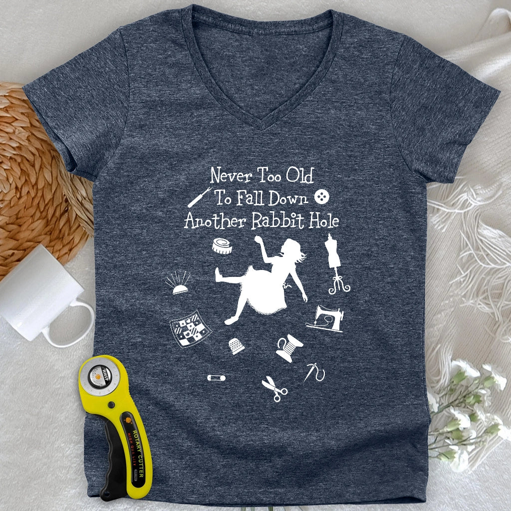 Down The Rabbit Hole V-neck