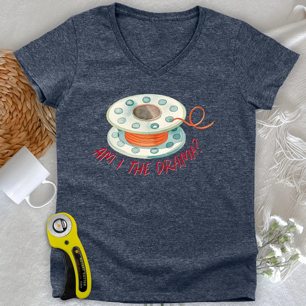 Drama bobbin Lady V-neck