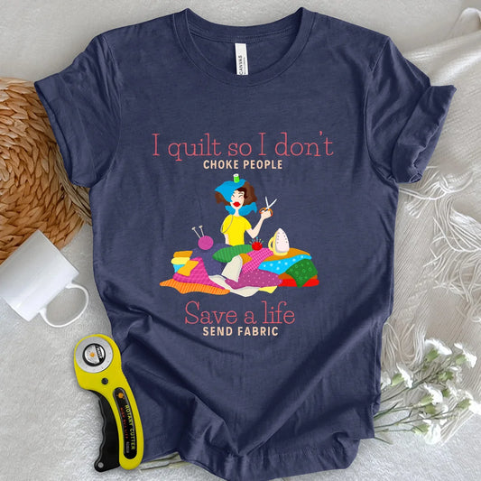 Stoff rettet Leben T-Shirt