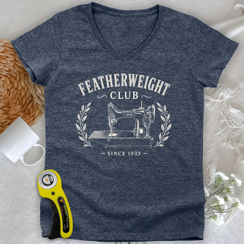 Featherweight Club Lady V-neck