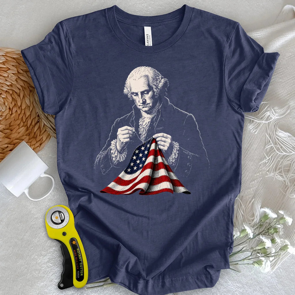 George Stitching America T-shirt