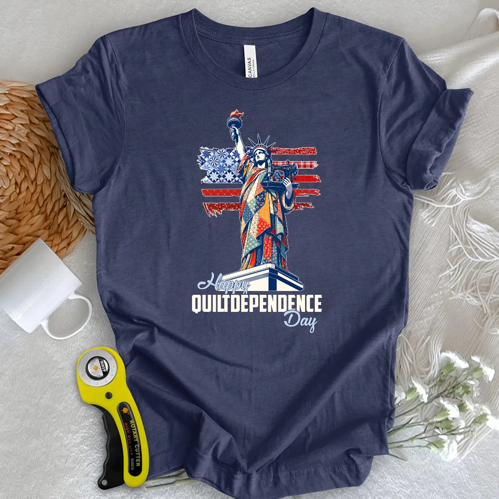Happy Quiltdependence Day T-shirt