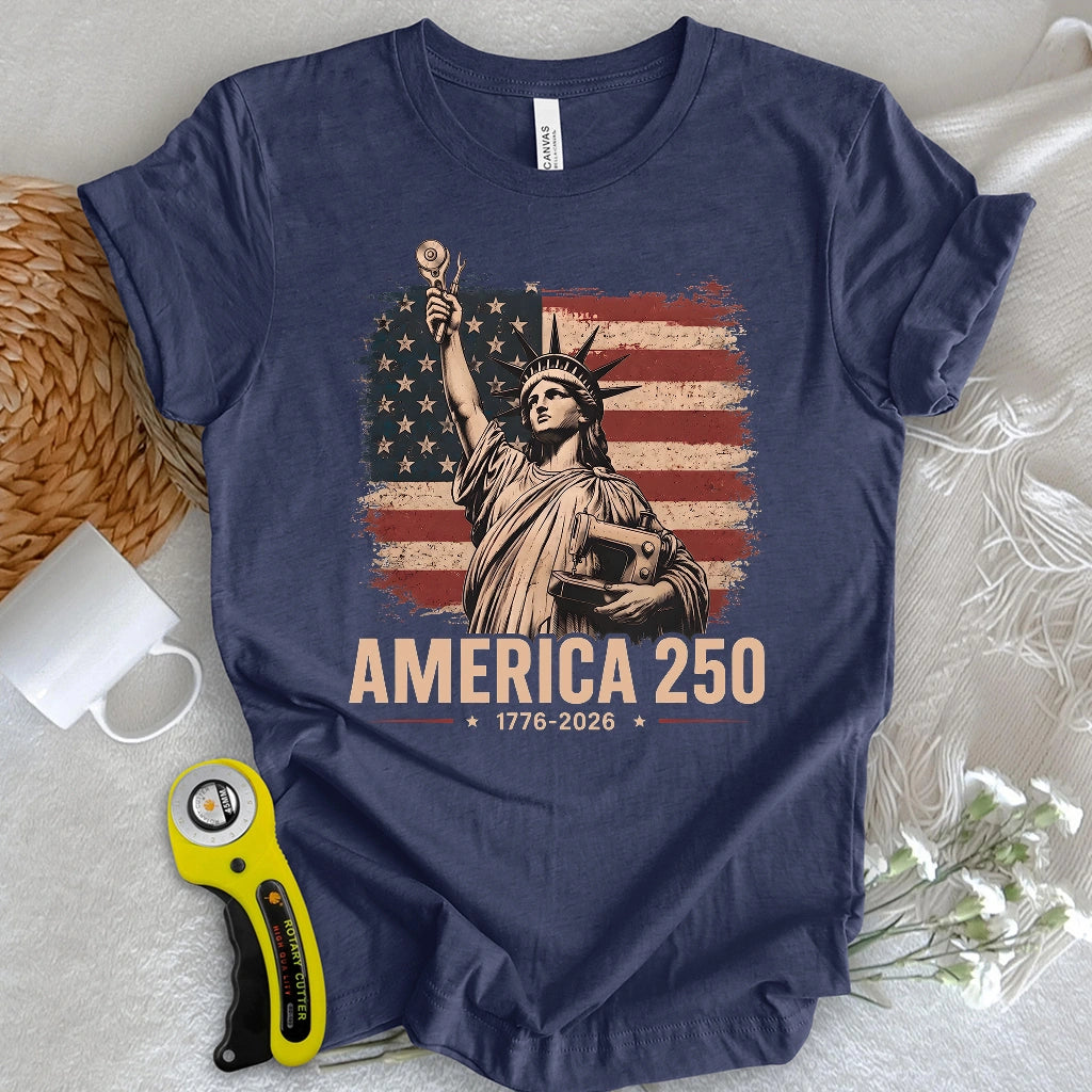 Liberty Freedom Quilt T-shirt