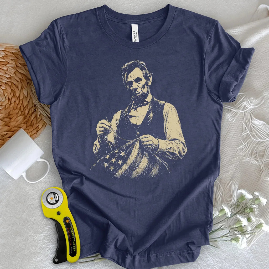Lincoln: Stitching America Together T-shirt