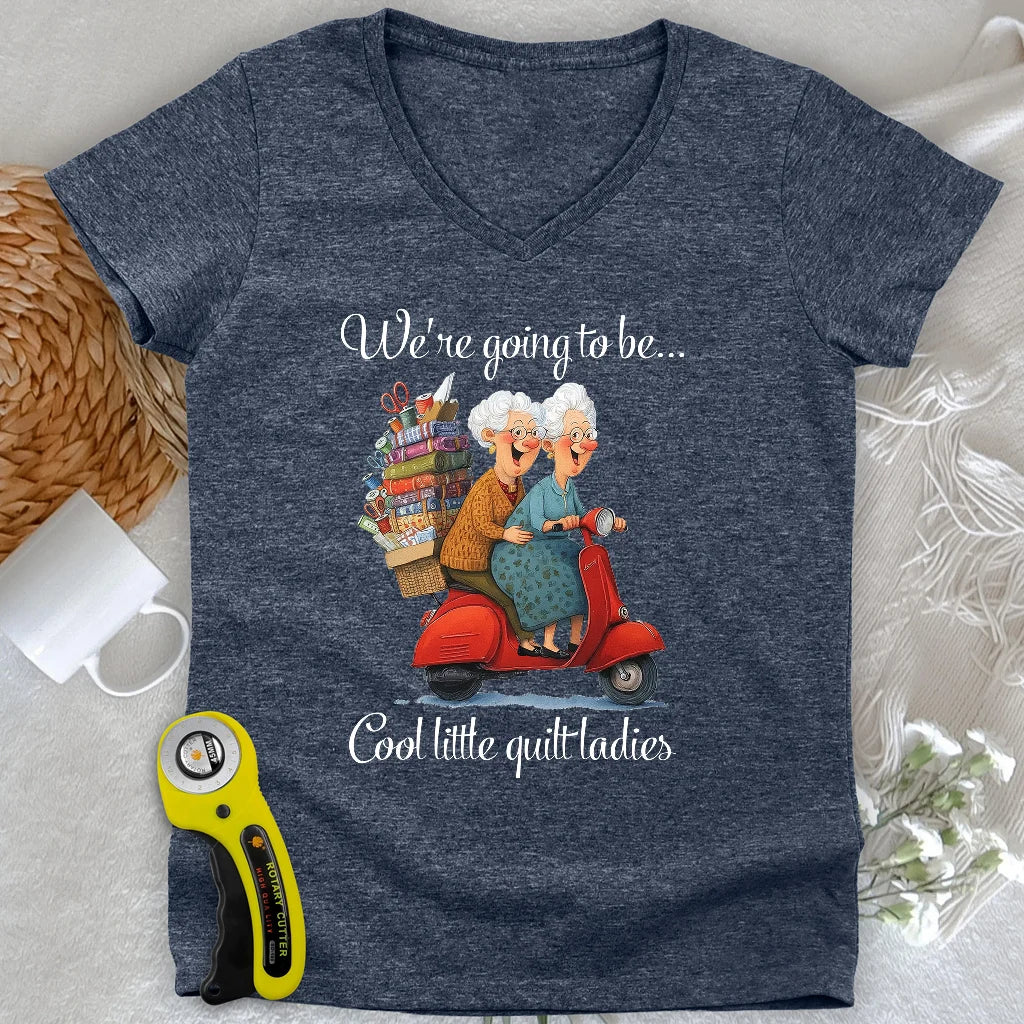 Petit gilet matelassé col en V pour femme