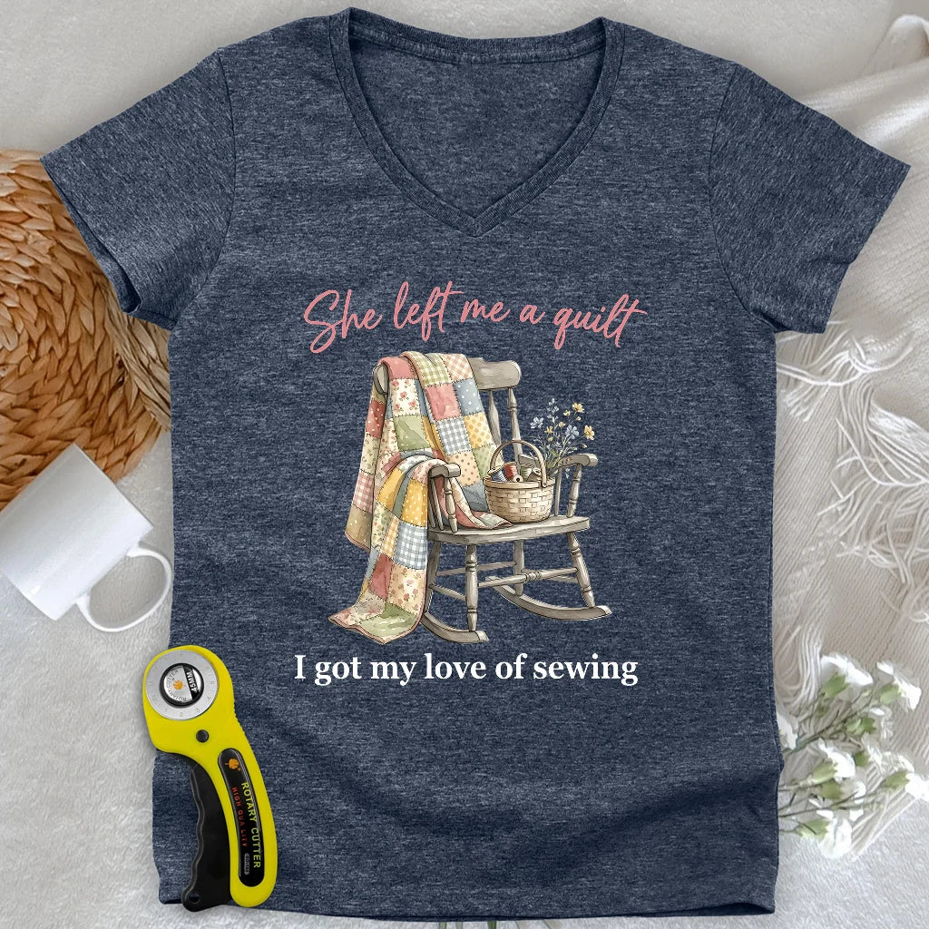 Love Passed Down Lady V-neck