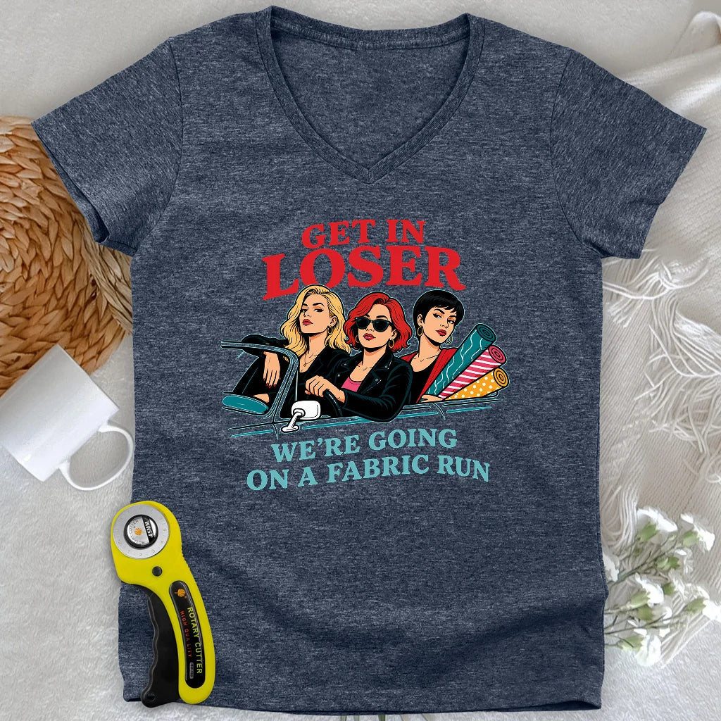 No Self Control Lady V-neck