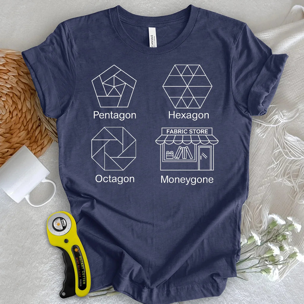 Nicht-agonales T-Shirt