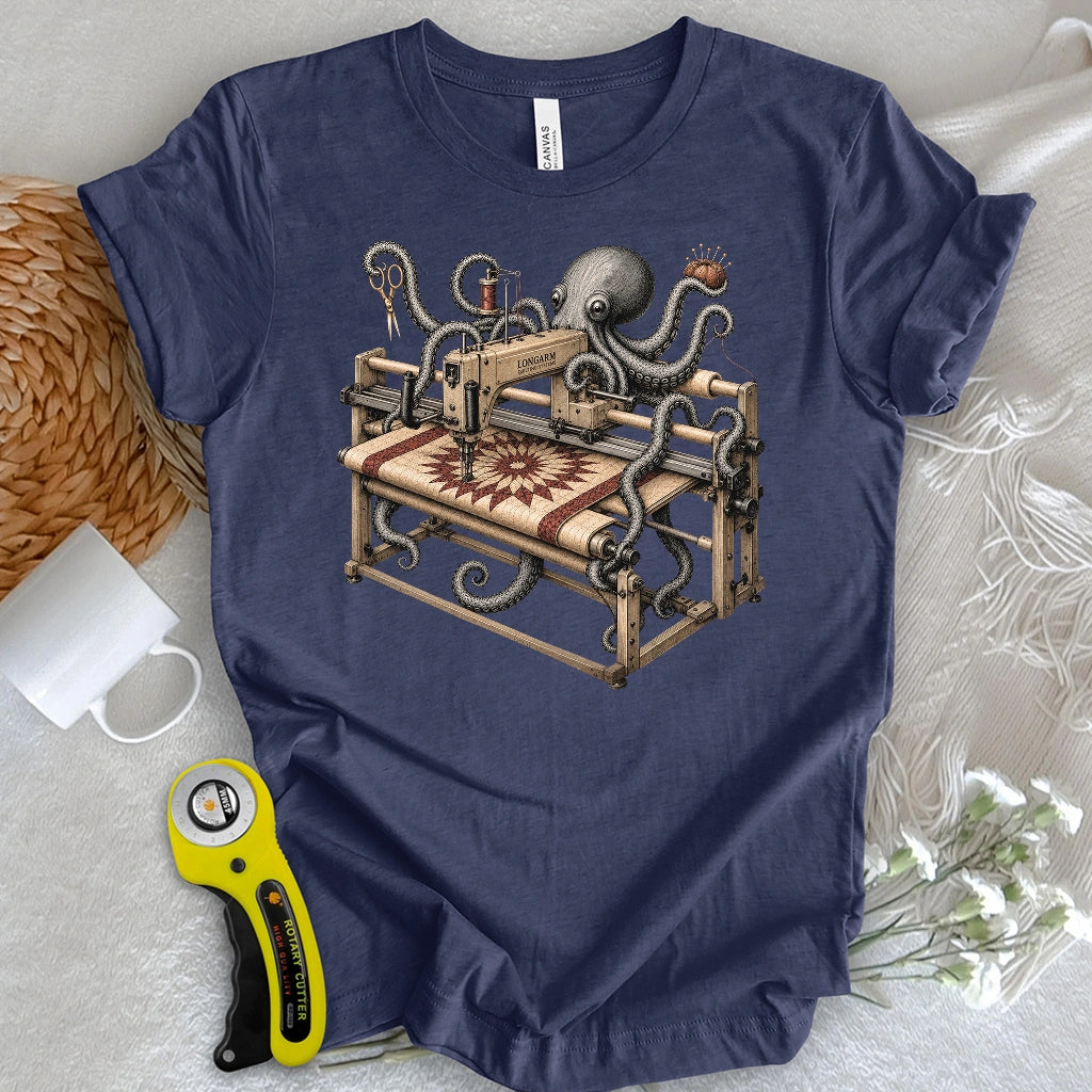 Octo Longarm Quilter T-shirt