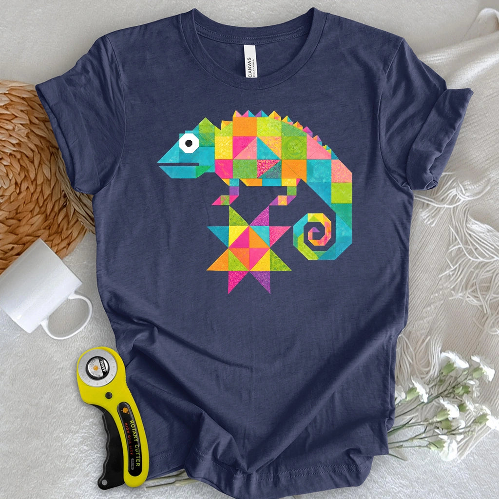 Patchwork Chameleon T-shirt