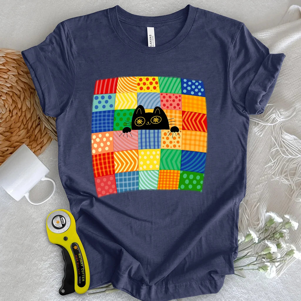Patchwork Kitty T-shirt