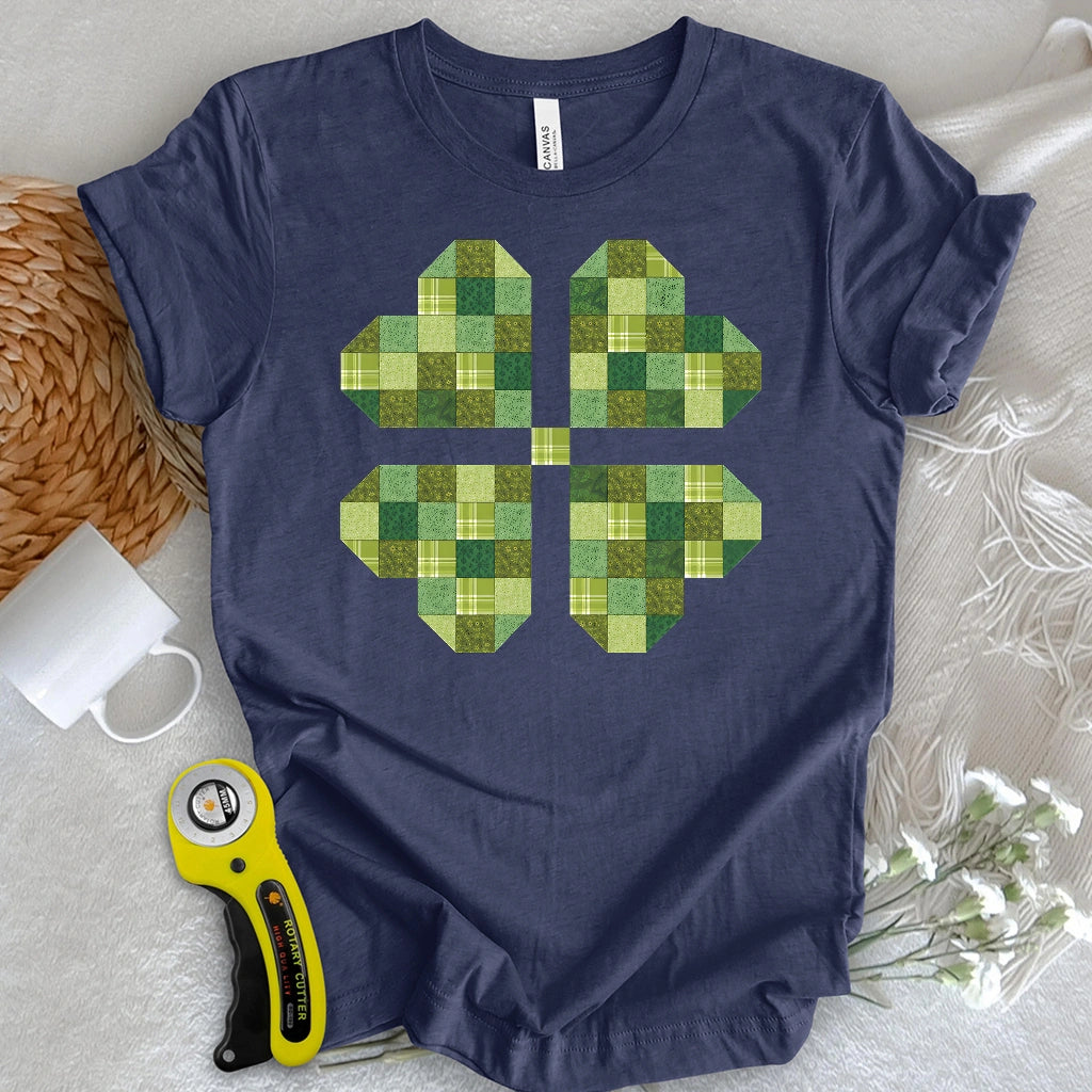 Patchwork Lucky Clover T-shirt