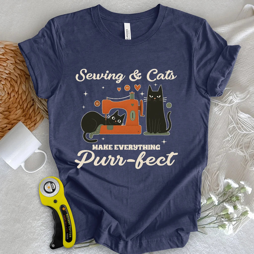 Purr-fect Sewing T-shirt