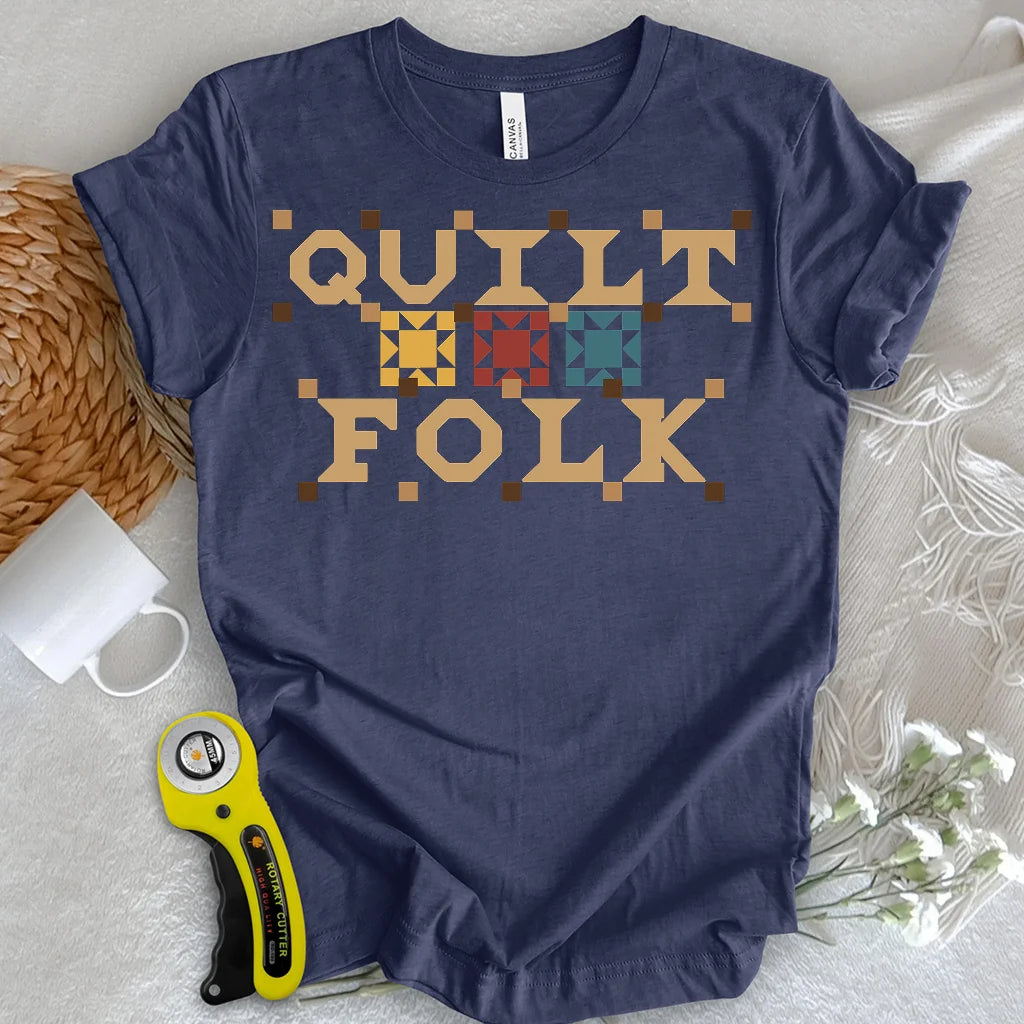 T-shirt courtepointe