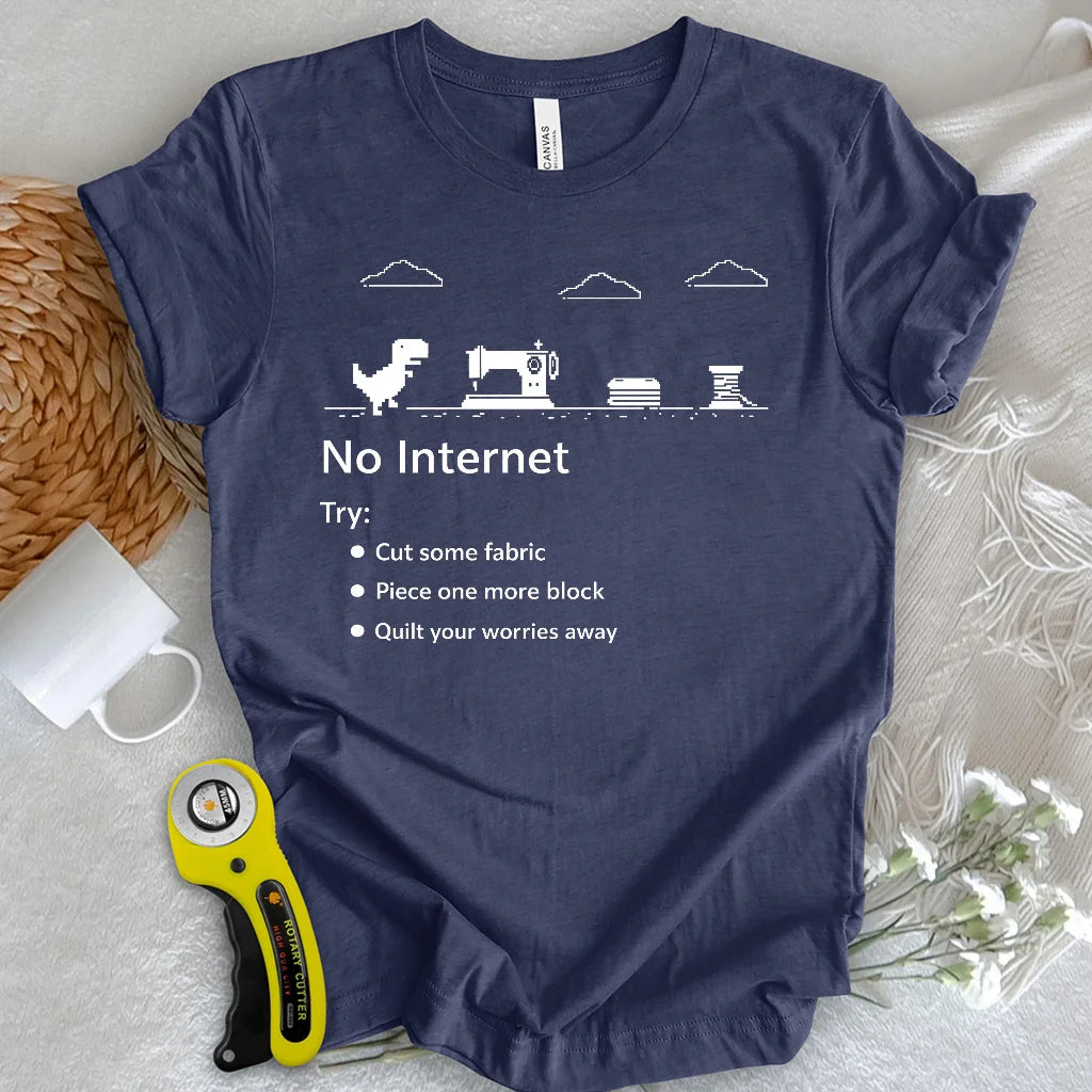 Steppdeckenmodus aktiviert T-Shirt